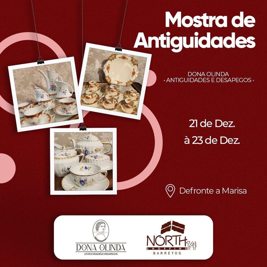 Imagem JPG, Mostra de Antiguidades é atração neste final de semana no North Shopping Barretos