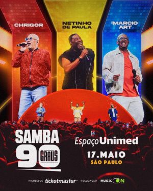 Imagem JPG, Chrigor, Netinho de Paula e Márcio Art estão de volta ao Espaço Unimed com o lançamento do DVD 