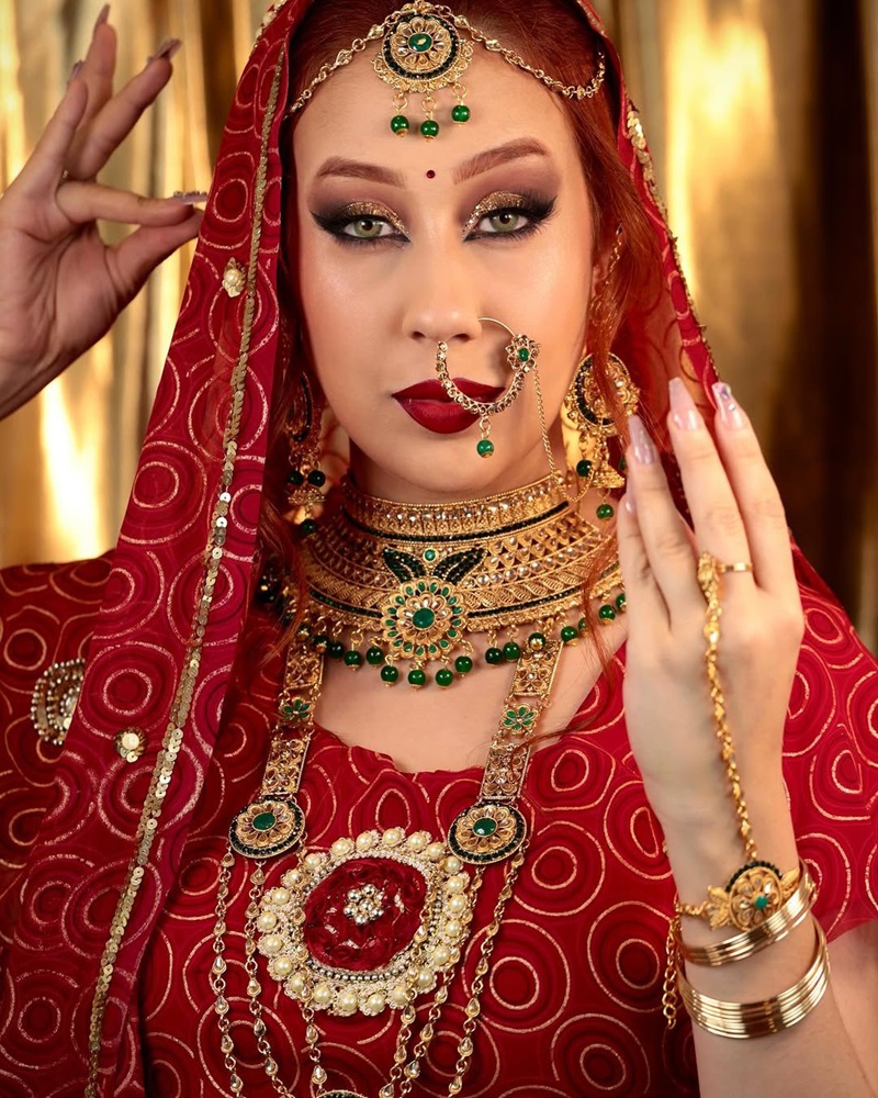 Imagem JPG, Camila Pudim conquista 600 milhões de visualizações com o viral “Asoka Makeup” no TikTok