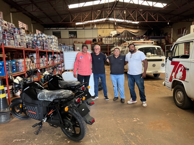 Imagem JPG, Parque do Peão recebe motos elétricas e reforça compromisso com a sustentabilidade