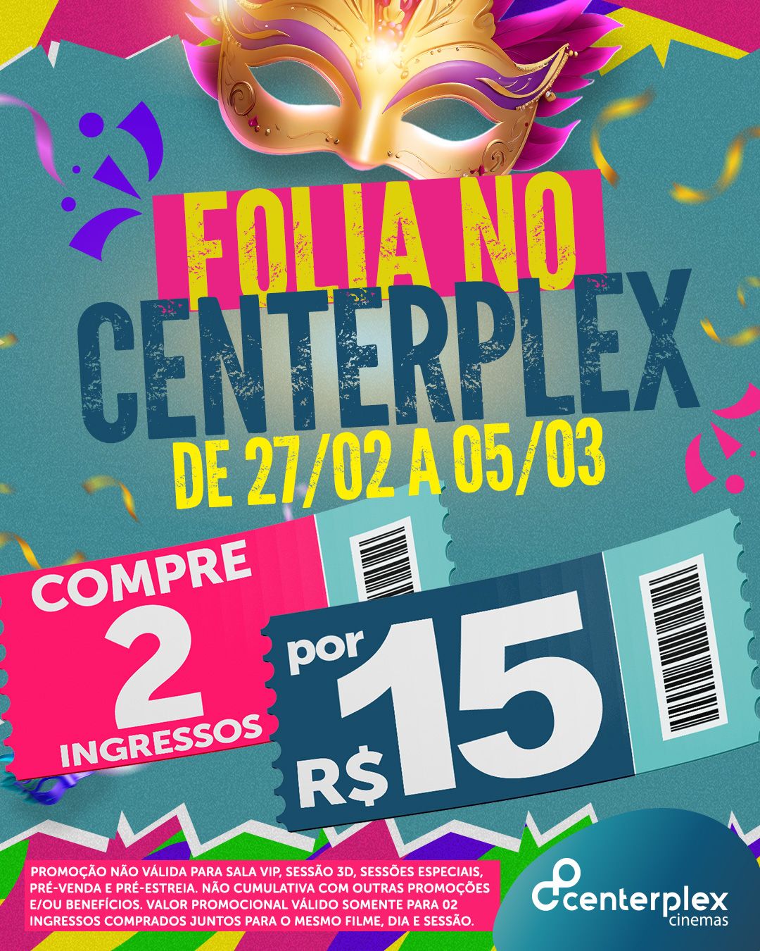 Imagem JPG, “Folia no Centerplex” e o filme “A Substância” são os destaques no cinema do North Shopping Barretos