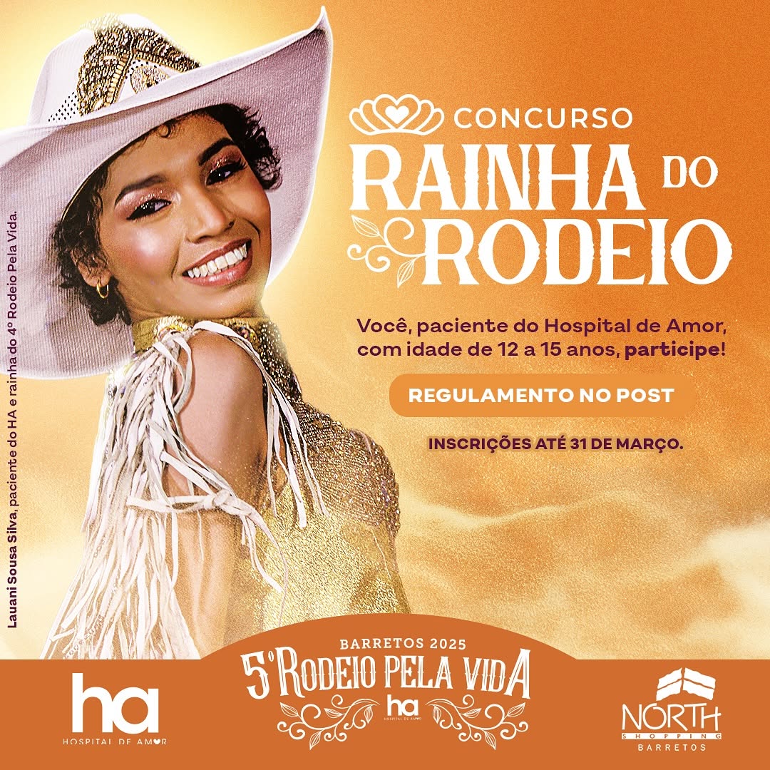 Imagem JPG, ESTÃO ABERTAS AS INSCRIÇÕES PARA CONCURSO RAINHA RODEIO PELA VIDA