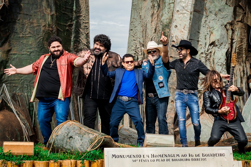 Imagem JPG, Sertanejos gravam clipe de música tema dos 70 anos da Festa do Peão de Barretos