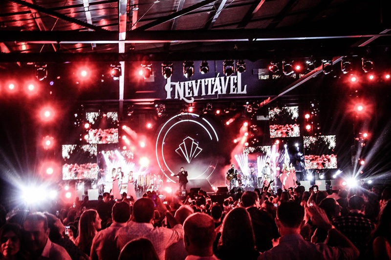 Imagem JPG, “Inevitável – A Festa” reuniu milhares de pessoas, no último fim de semana, na Arena Multiuso do Recinto de Exposições de Rio Preto
