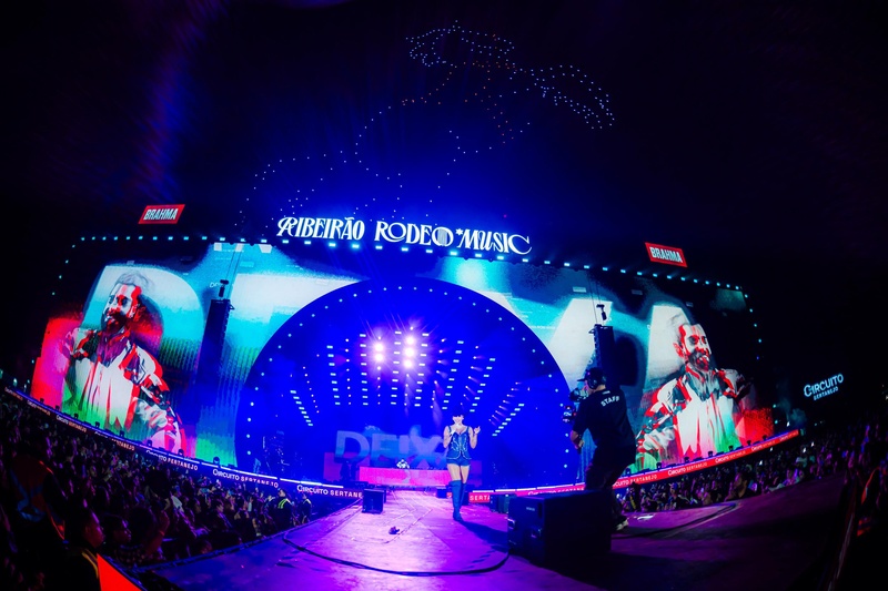 Imagem JPG,  Apresentação de Ana Castela com Alok agita o público na segunda noite do Ribeirão Rodeo Music 