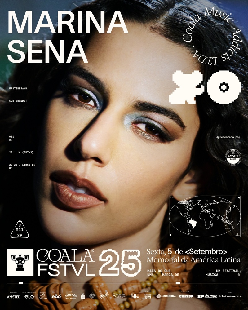 Imagem JPG, Coala Festival anuncia Marina Sena, Tássia Reis com Kiko Dinucci e completa line-up do primeiro dia do evento