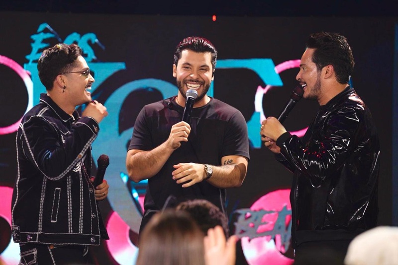 Imagem JPG, Kaique & Felipe realizam ação surpresa na Avenida Paulista para divulgar novo single com Murilo Huff