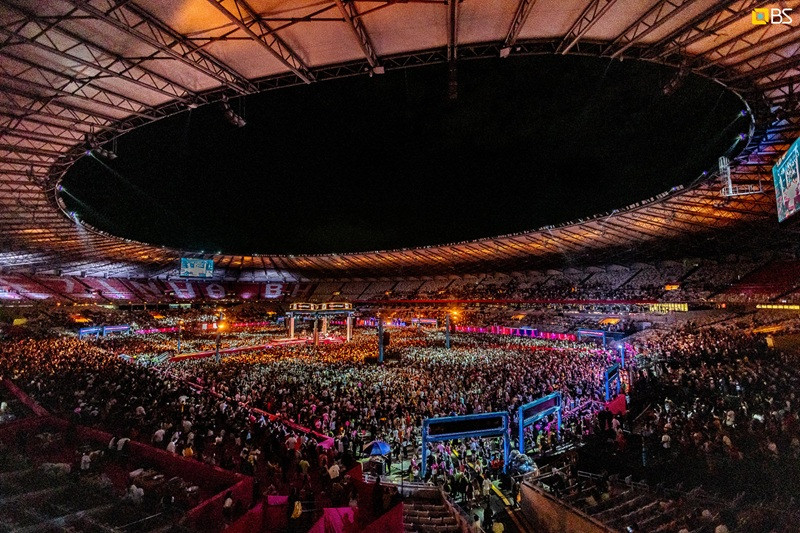 Mineirão lotado durante a última edição da Tardezinha (Bruno Soares/Divulgação)