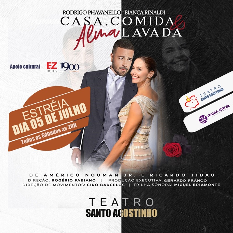 Imagem JPG, Bianca Rinaldi e Rodrigo Phavanello estreiam a comédia 