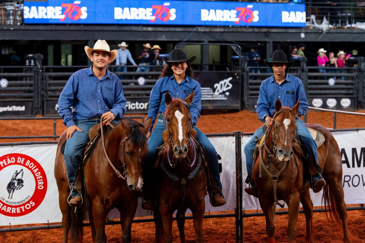 Pela Soma 11, os mais rápidos foram João Vitor Franco Gomes da Silva, Eriki Caique Pereira de Oliveira e Anna Laura Mota (André Monteiro)